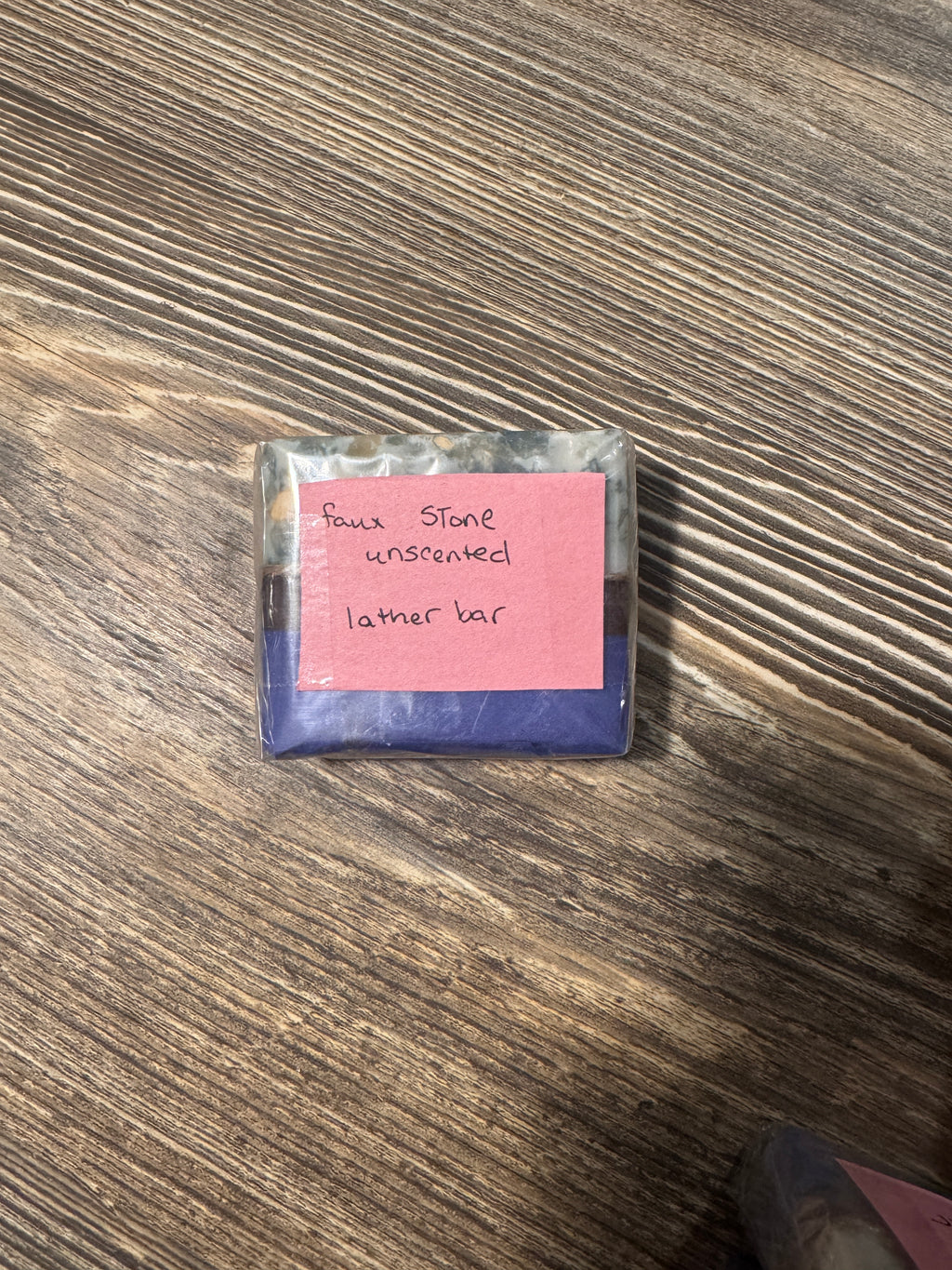 Unscented tumeric lather bar