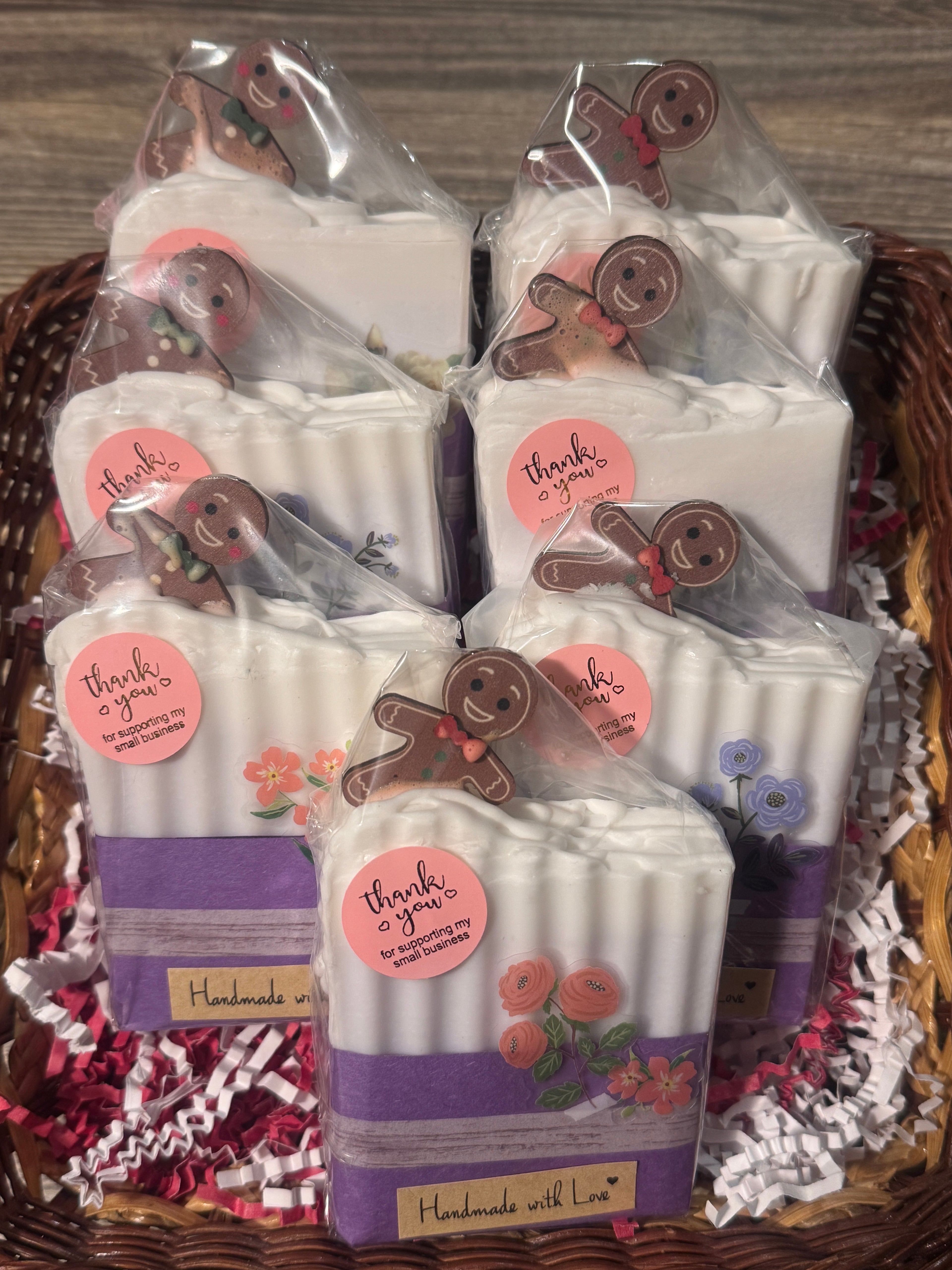 Cherry blossom and ginger soap bar