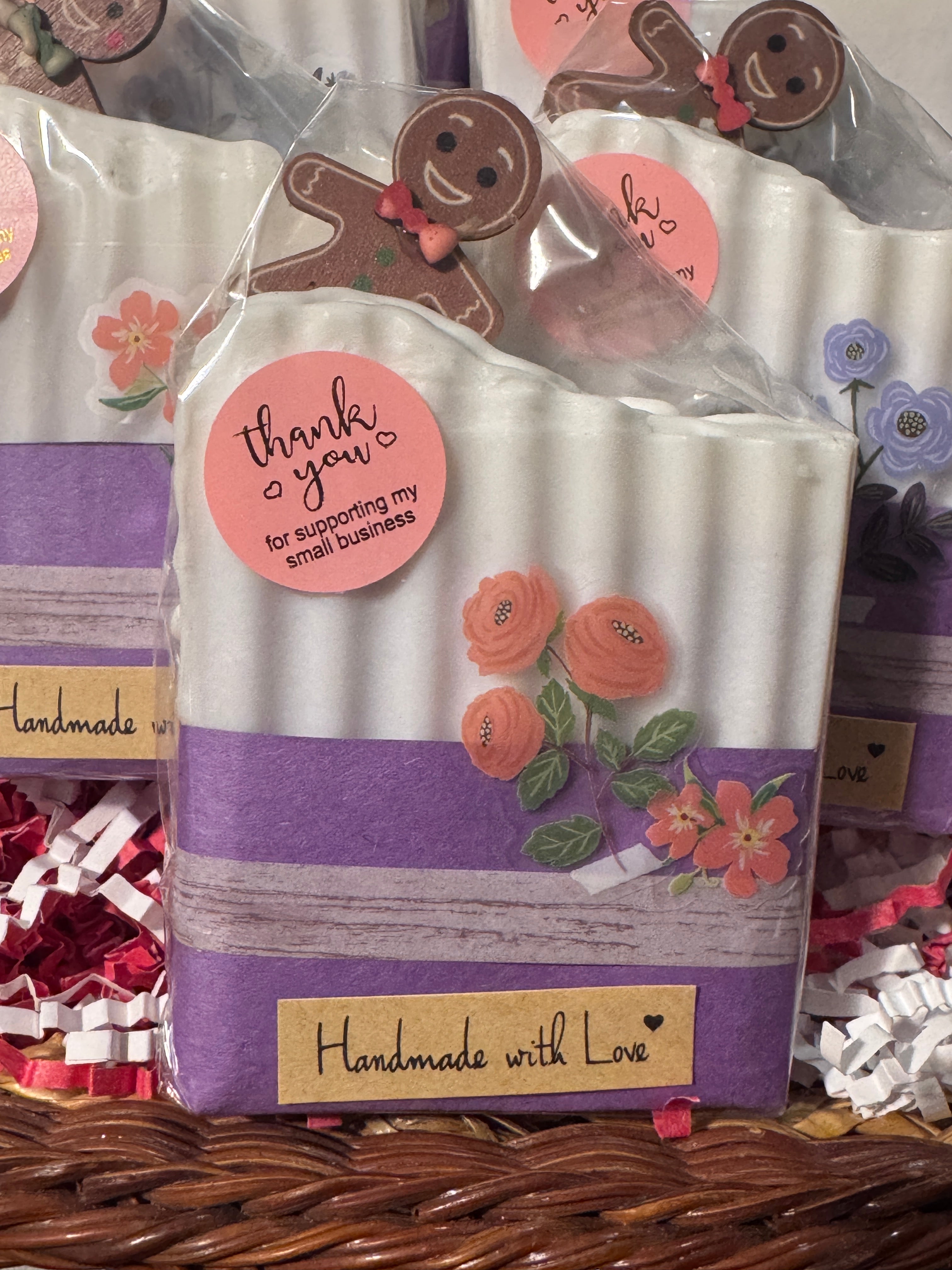 Cherry blossom and ginger soap bar